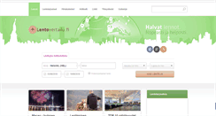Desktop Screenshot of lentovertailu.fi